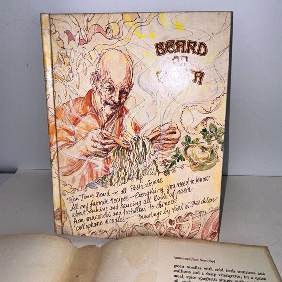 Beard on Pasta HC Cookbook James Beard 1983, 2nd Printing in May 1983 - Picture 7 of 16